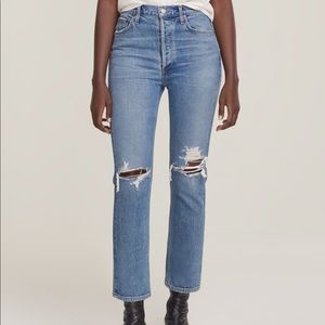 Agolde Riley High Waiste Jeans size 27